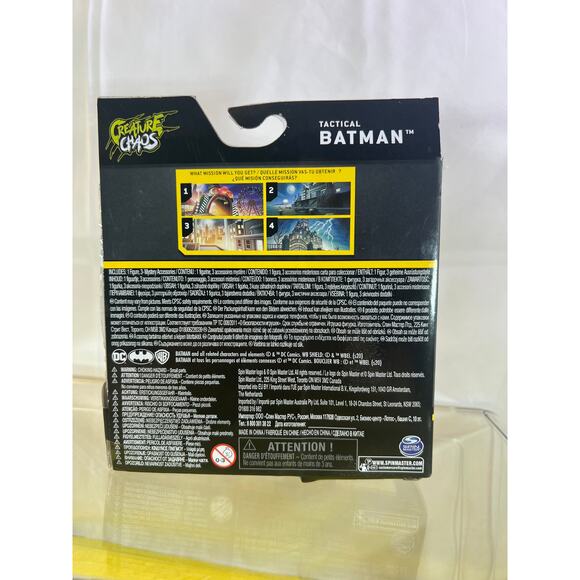 NEW Tactical Batman The Caped Crusader 1st Edition Spin Master - Picture 5 of 8